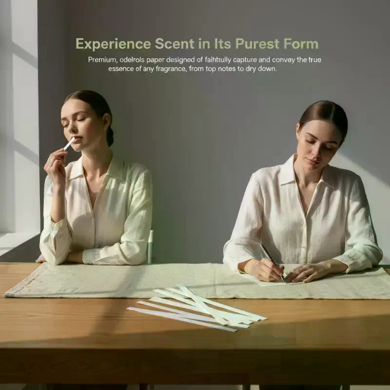 Perfume Fragrance Kit - 100 ชิ้น แผ่นทดสอบน้ำหอม แผ่นทดสอบกลิ่น น้ำมันหอมระเหย แผ่นทดสอบกลิ่นหอม