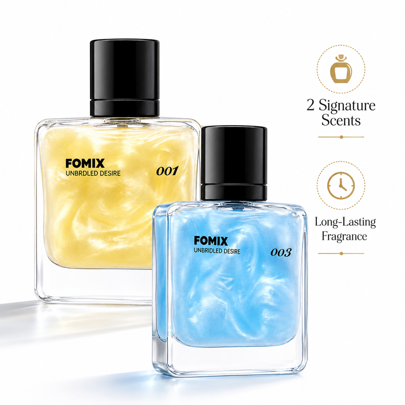 You Perfume Fragrance - FOMIX ชุดน้ำหอมสำหรับผู้ชาย 2 ชิ้น, กลิ่นหอมสดชื่นจากทะเลและกลิ่นอบอุ่นเย้ายวนติดทนนาน, น้ำหอม