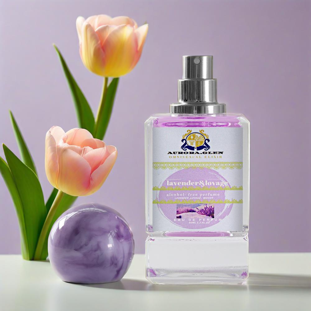Perfume Quality Fragrance Oils - น้ำหอมลาเวนเดอร์และโลเวจสำหรับผู้หญิง กลิ่นหอมติดทนนาน 12 ชั่วโมง น้ำหอมคุณภาพสูง แบรนด์แท้