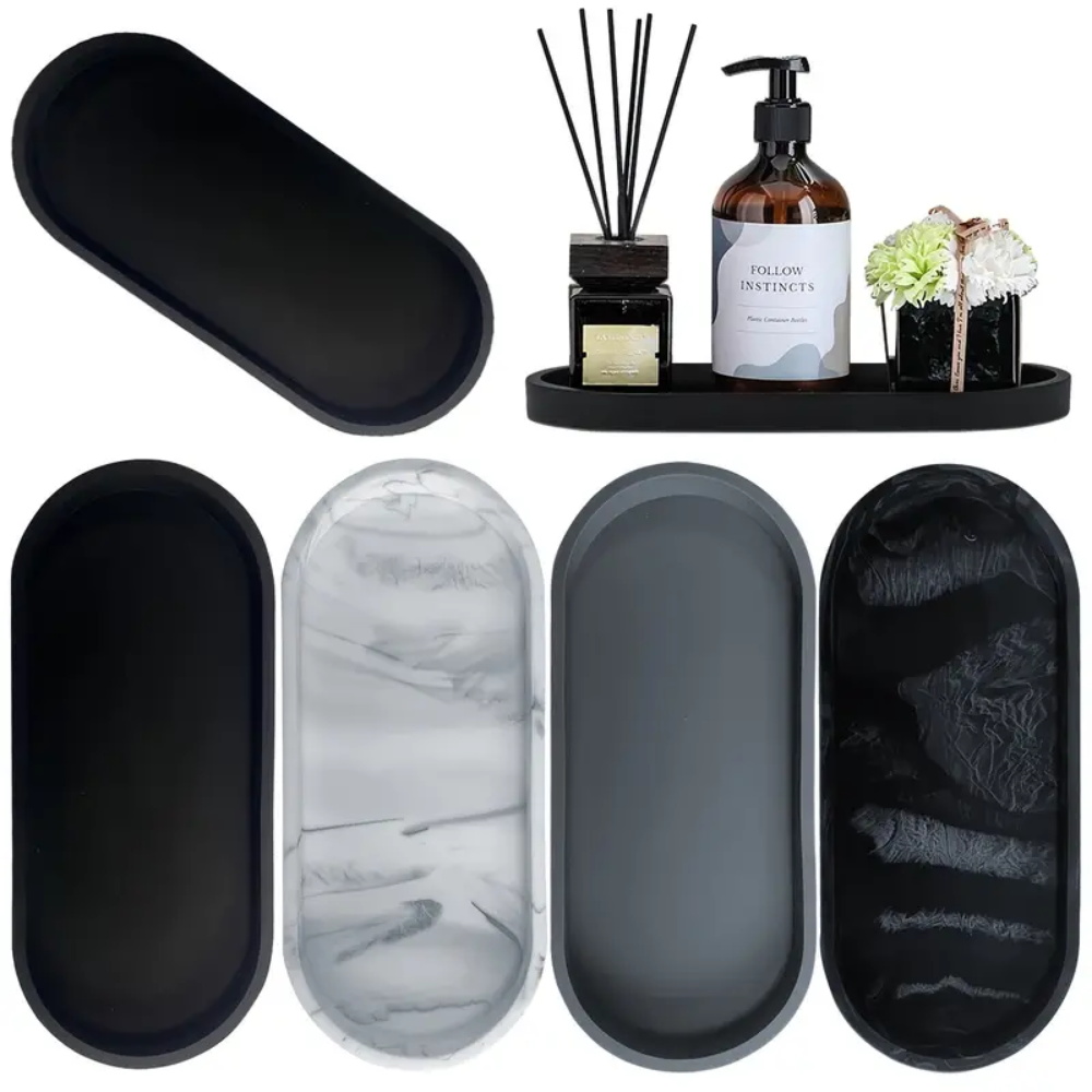 1 PC ห้องน้ํา Dressing ถาดซิลิ - Perfume Fragrance House บทวิจารณ์และราคา