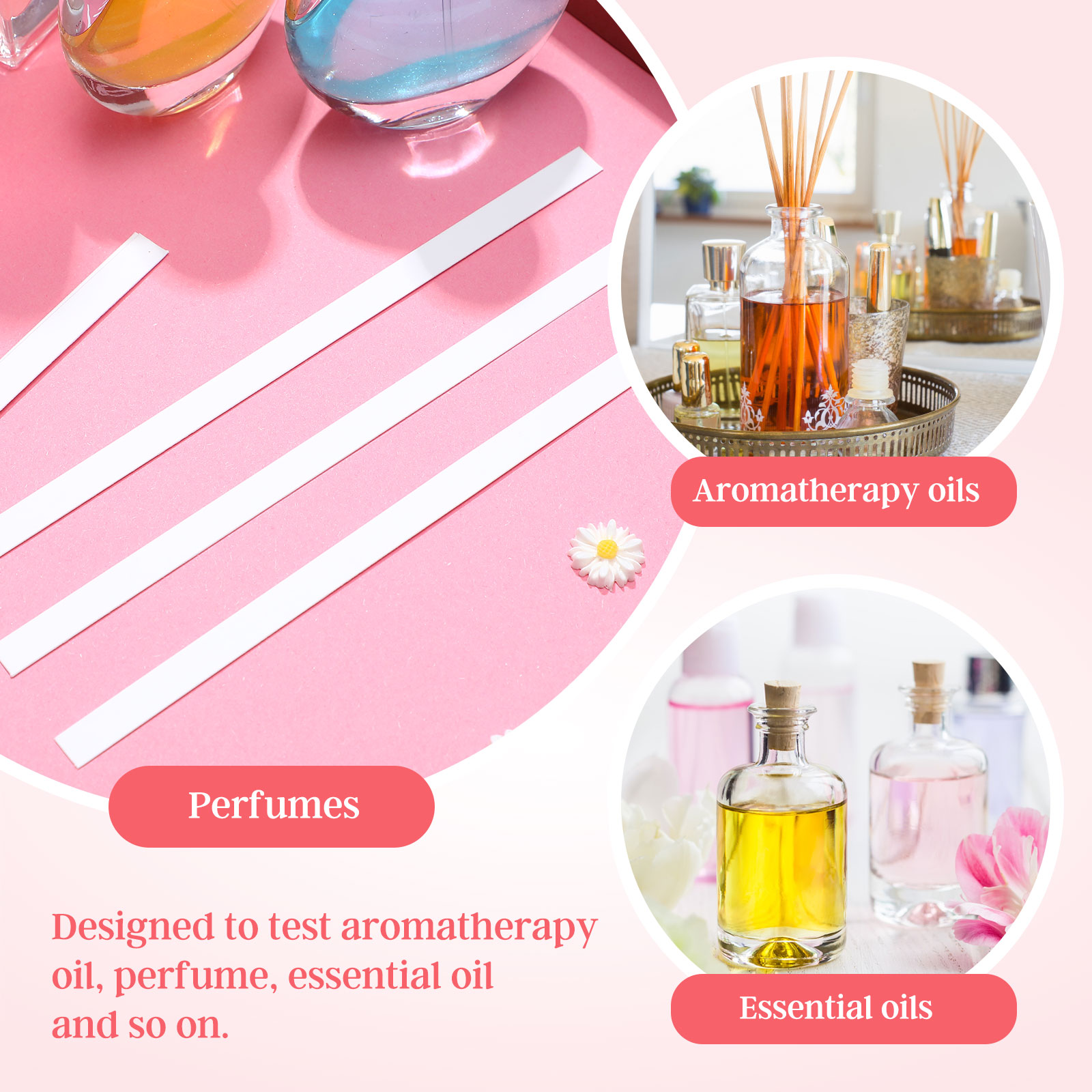 ชุดแท่งทดสอบน้ำหอมสีขาว500ชิ้น - Perfume Fragrance Kit บทวิจารณ์และราคา