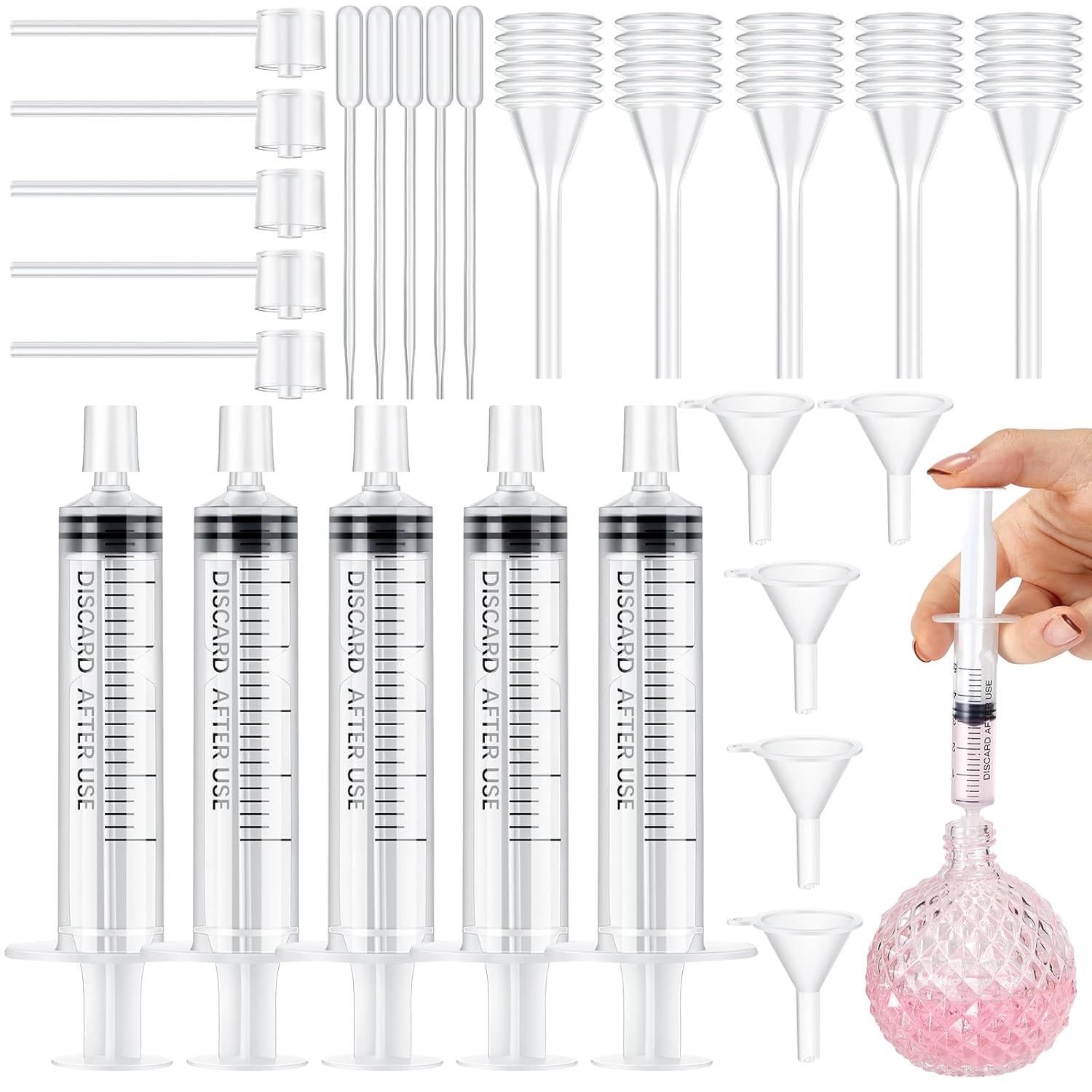 25/50PCS น้ําหอมเติมปั๊มเครื่อ - Perfume Fragrance Book บทวิจารณ์และราคา