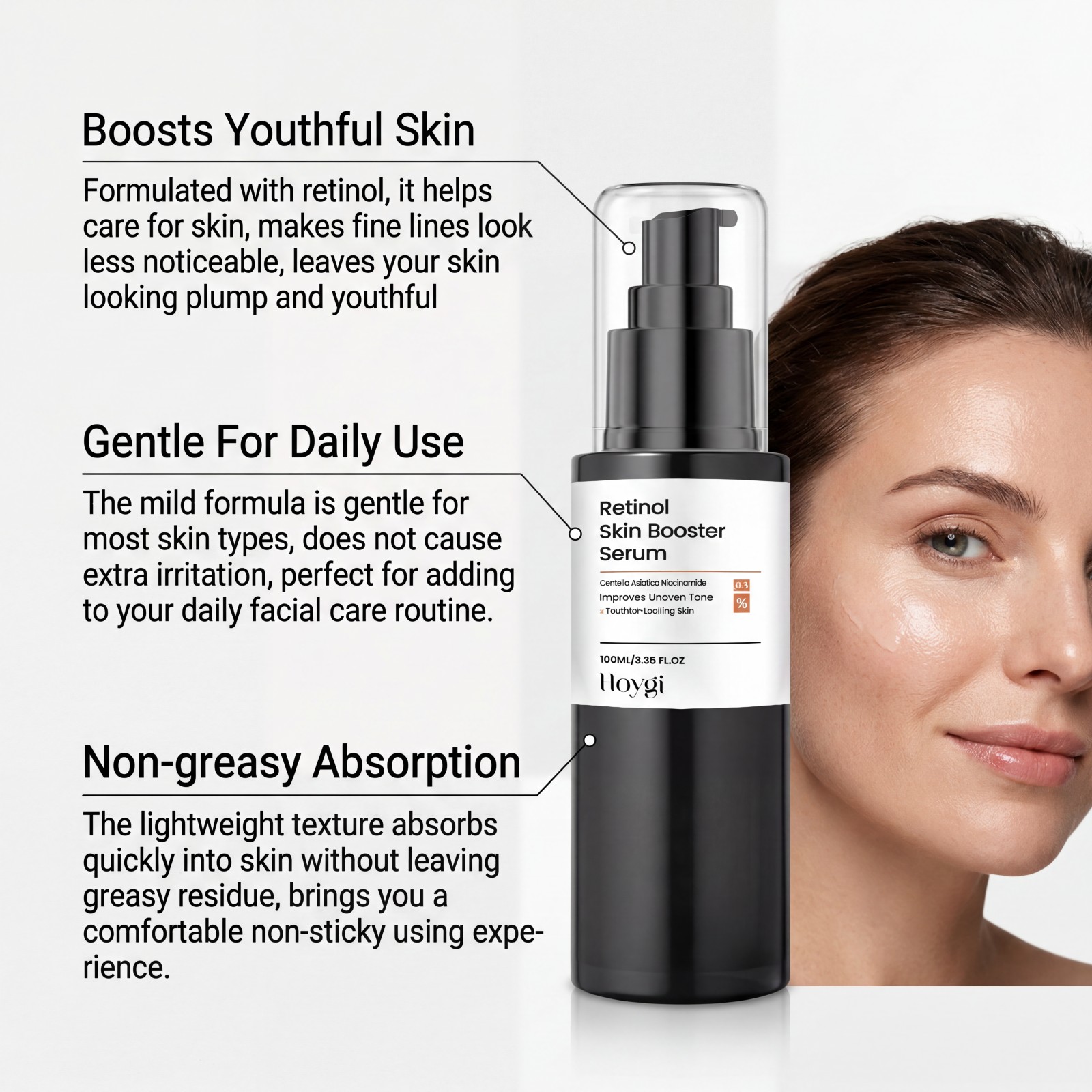 เซรั่มบำรุงผิวเรตินอล 100 มล.  - The Ordinary Serum Hyaluronic Acid บทวิจารณ์และราคา