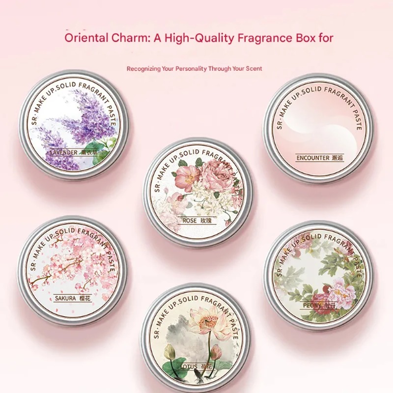 น้ำหอมแบบแข็ง บาล์มแบบแข็งแบบพ - Perfume Fragrance Rose บทวิจารณ์และราคา