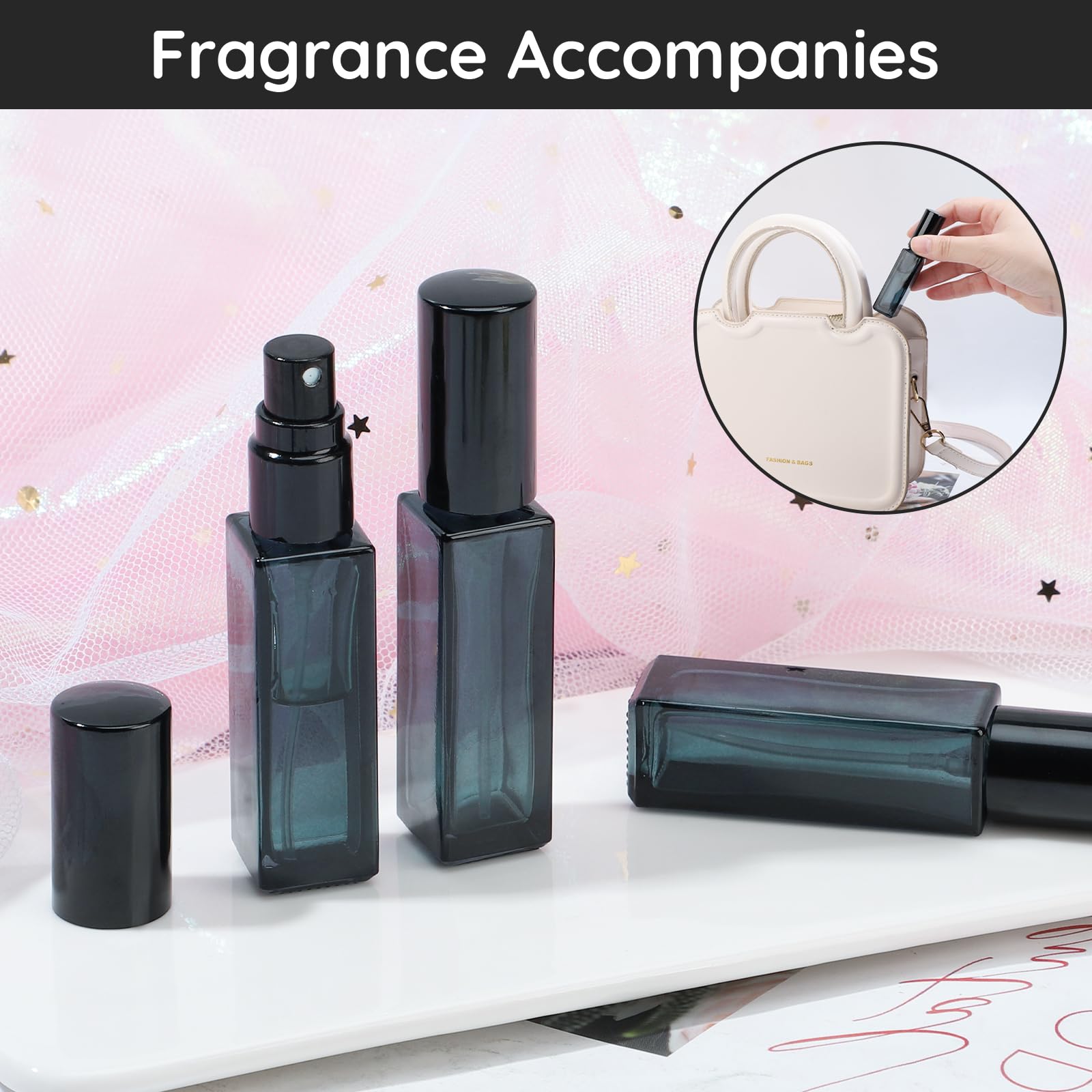 ขวดน้ำหอมแบบพ่น 10 ชิ้น ขวดเปล - Perfume Fragrance Book บทวิจารณ์และราคา