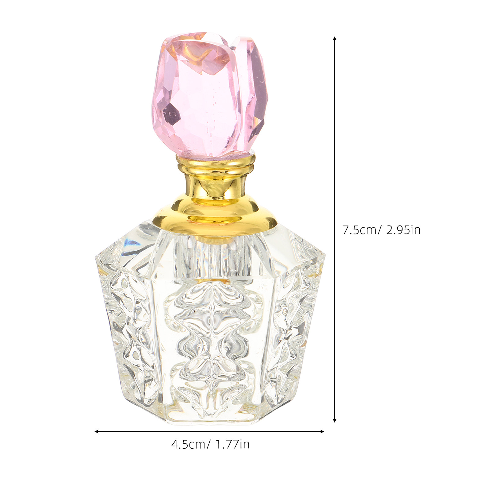 ขวดน้ำหอมคริสตัลแบบเติมได้ ฝาข - Perfume Fragrance Rose บทวิจารณ์และราคา